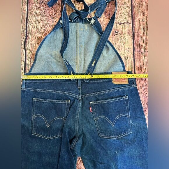Vintage‎ Womens Levis Special Reserve Bibs Large - Picture 7 of 16